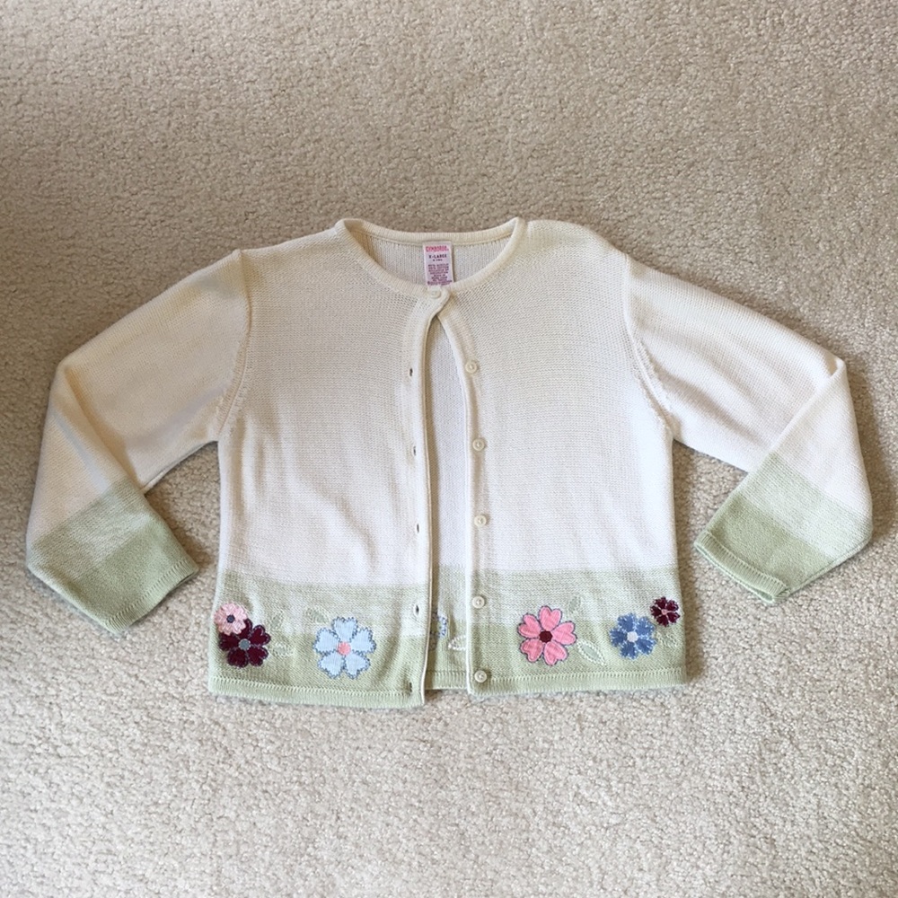 Gymboree button up knit cardigan